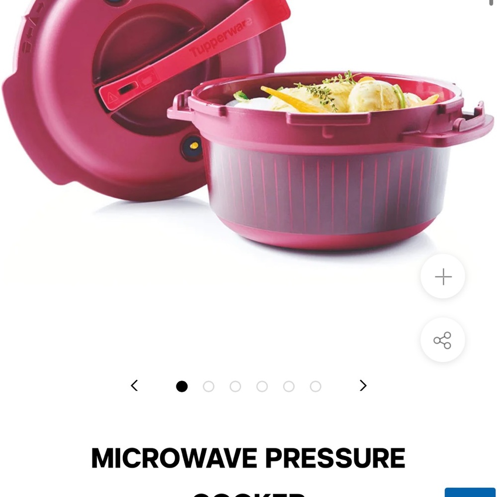 NEW tupperware pressure cooker ‼️with free gift